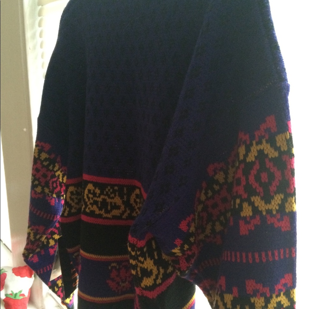 Colorful L Vintage Gitano Sweater